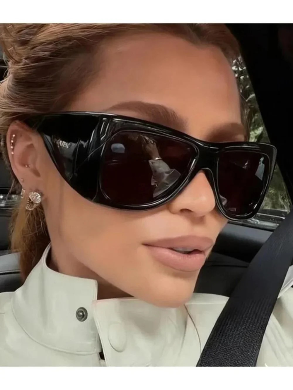 Oversized Square Y2K Sunglasses